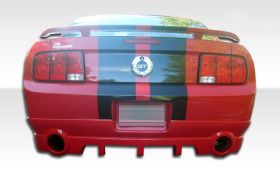 2005-2009 Ford Mustang Duraflex Racer Rear Lip Under Spoiler Air Dam - 1PC - 100