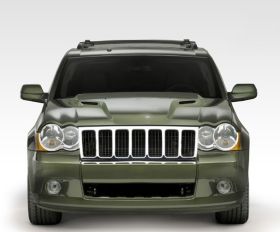 2005-2010 Jeep Grand Cherokee Duraflex Challenger Hood - 1PC - 107046