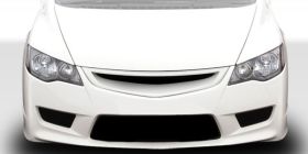 2006-2011 Honda Civic 4DR Duraflex JDM Type R Conversion Hood - 1PC - 107740