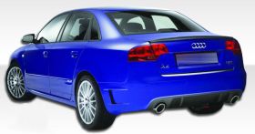 2006-2008 Audi A4 S4 4DR Duraflex DTM Look Rear Bumper Cover - 1PC - 105037