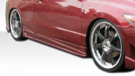 2006-2011 Honda Civic 2DR Duraflex Sigma Side Skirts Rocker Panels - 2PC - 10469