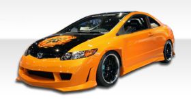 2006-2011 Honda Civic 2DR Duraflex Type M Side Skirts Rocker Panels - 2PC - 1033