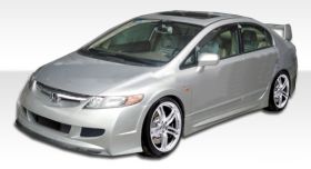 2006-2011 Honda Civic 4DR Duraflex R-Spec Front Bumper Cover - 1PC - 104428