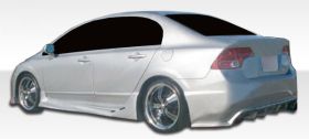 2006-2011 Honda Civic 4DR Duraflex I-Spec Side Skirts Rocker Panels - 2PC - 1049