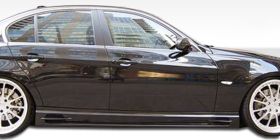 2006-2011 BMW 3 Series E90 4DR Duraflex R-1 Side Skirts Rocker Panels - 2PC - 10
