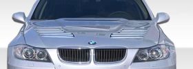 2006-2008 BMW 3 Series E90 4DR Duraflex GT-R Look Hood - 1PC - 107178