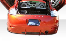 2006-2008 Mitsubishi Eclipse Duraflex Racer Rear Lip Under Spoiler Air Dam - 1PC