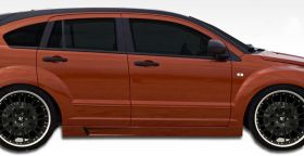 2007-2012 Dodge Caliber Duraflex GT500 Side Skirts Rocker Panels - 2PC - 105651