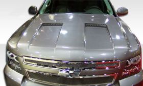 2007-2014 Chevy Avalanche 4dr Hot Wheels Hood in DuraFlex