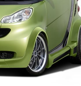 2008-2016 Smart ForTwo Duraflex GT300 Wide Body Front Fenders - 2PC - 107843