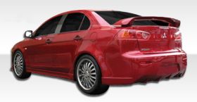 2008-2015 Mitsubishi Lancer Duraflex C-1 Rear Bumper Cover - 1PC - 106419