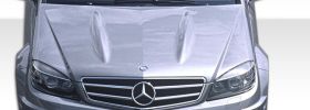 2008-2011 Mercedes C Class W204 Duraflex C63 Look Hood - 1PC - 107193