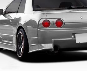1989-1994 Nissan Skyline 2DR R32 Duraflex R324 Conversion Rear Fender Flares - 2
