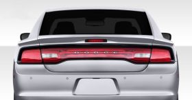 2011-2014 Dodge Charger Duraflex Circuit Rear Wing Trunk Lid Spoiler - 3PC - 107