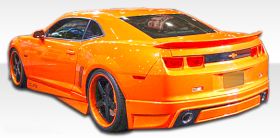 2010-2013 Chevy Camaro V6 Duraflex Racer Rear Lip Under Spoiler Air Dam - 1PC - 