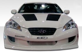 2010-2012 Hyundai Genesis 2DR Duraflex Circuit Front Bumper Cover - 1PC - 105828