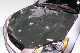 2010-2012 Hyundai Genesis 2DR Duraflex Circuit Hood - 1PC - 105837