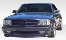 1981-1991 Mercedes S Class W126 2DR Duraflex AMG Look Wide Body Front Bumper Cov