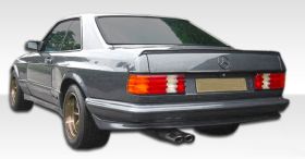 1981-1991 Mercedes S Class W126 2DR Duraflex AMG Look Wide Body Rear Bumper Cove