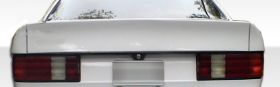 1981-1991 Mercedes S Class W126 Duraflex AMG Look Wing Trunk Lid Spoiler - 3PC -