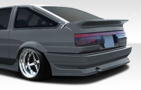 1984-1987 Toyota Corolla 2DR / HB Duraflex MB-R Rear Bumper Cover - 1PC - 107848
