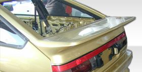1984-1987 Toyota Corolla HB Duraflex Wangan Wing Trunk Lid Spoiler - 1PC - 10661