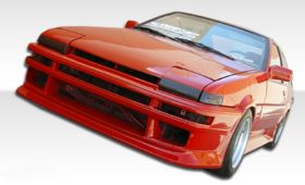 1984-1987 Toyota Corolla Duraflex V-Speed Front Bumper Cover - 1PC - 100699