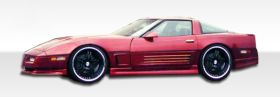 1984-1996 Chevy Corvette C4 Duraflex GTO Side Skirts Rocker Panels - 2PC - 10345