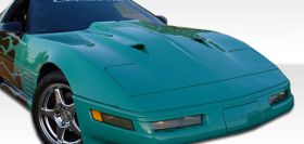 1984-1996 Chevy Corvette C4 Duraflex Twin Turbo Hood - 1PC - 103444