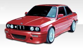 1984-1991 BMW 3 Series E30 Duraflex CSL Look Side Skirts Rocker Panels - 2PC - 1