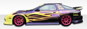 1986-1991 Mazda RX-7 Duraflex B-Sport Side Skirts Rocker Panels - 2PC - 104232