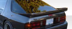 1986-1991 Mazda RX-7 Duraflex Wangan Wing Trunk Lid Spoiler - 1PC - 100734