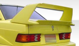 1984-1993 Mercedes 190 W201 Duraflex Evo 2 Wing Trunk Lid Spoiler - 2PC - 105374