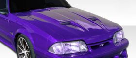 1987-1993 Ford Mustang Duraflex Mach1 Hood - 1PC - 104175