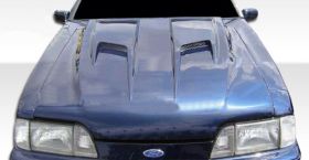 1987-1993 Ford Mustang Duraflex Mach 2 Hood - 1PC - 104823