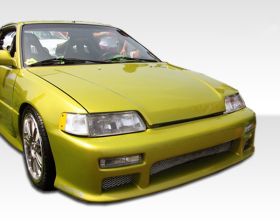 1988-1991 Honda CR-X Duraflex Type M Front Bumper Cover - 1PC - 100815