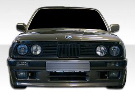 1988-1991 BMW 3 Series E30 2DR 4DR Duraflex M-Tech Front Bumper Cover - 2PC - 10