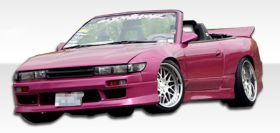 1989-1994 Nissan Silvia S13 Duraflex V-Speed Front Bumper Cover - 1PC - 102204