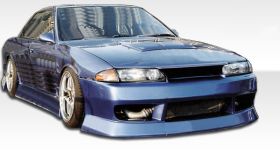 1989-1994 Nissan Skyline 4DR R32 Duraflex B-Sport Front Bumper Cover - 1PC - 104