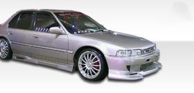 1990-1993 Honda Accord 4DR Duraflex Spyder Side Skirts Rocker Panels - 2PC - 100