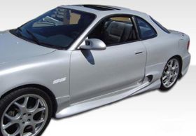1990-1993 Toyota Celica Duraflex Vader 2 Side Skirts Rocker Panels - 2PC - 10098