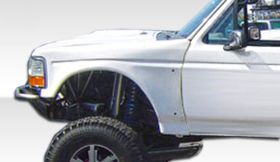 1992-1996 Ford F-150 Duraflex 4.5" Off Road Bulge Front Fenders - 2PC - 106463