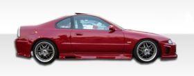 1992-1996 Honda Prelude Duraflex Spyder Side Skirts Rocker Panels - 2PC - 101163