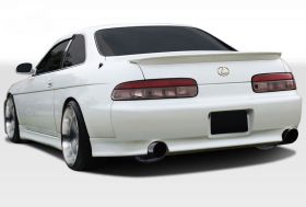 1992-2000 Lexus SC Series SC300 SC400 Duraflex O-Design Rear Bumper Cover - 1PC 