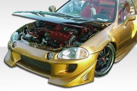 1993-1997 Honda Del Sol Duraflex Blits Front Bumper Cover - 1PC - 101249