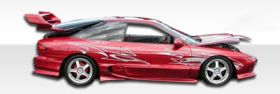 1993-1997 Ford Probe Duraflex Vader Side Skirts Rocker Panels - 2PC - 101236