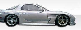 1993-1997 Mazda RX-7 Duraflex Sleek Side Skirts Rocker Panels - 2PC - 101301