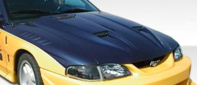 1994-1998 Ford Mustang Duraflex Mach 1 Hood - 1PC - 102256