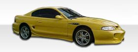 1994-1998 Ford Mustang Duraflex Vader Side Skirts Rocker Panels - 2PC - 101442