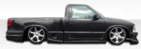 1994-2004 Chevy S-10 Sonoma Standard / Step Side Duraflex Drifter Side Skirts Ro